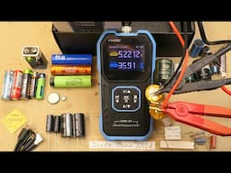 Fnirsi HRM-10 internal resistance meter - test and teardown