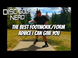 Fix Your X Step - Common Footwork Mistakes - Disc Golf Nerd Tips