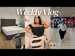 Weekly Vlog | Unbox my New Fridge, Bedroom Makeover Fails, Cook with Me, Gym & Lots of Errands