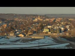 Decorah, Iowa - Sunrise in Winter