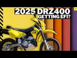 Is SUZUKI finally updating the DRZ400 for 2025?