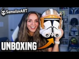 COMMANDER CODY REPLICA HELMET UNBOXING | from @samoilovart