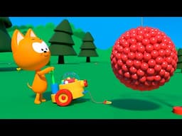 Colored Balls Gun And Spiders - Kote Kitty Games