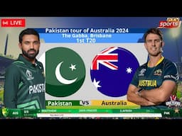 🔴 Live: Pakistan Vs Australia– 1st T20 Match Live | PAK Vs AUS Live Today #cricket #pakvsaus