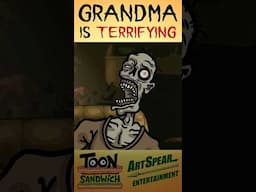 Halloween at Grandma's house 💀 - TOON SANDWICH #funny #scary #it #pennywise #horror #halloween