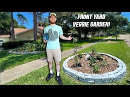 How To Create A Front Yard Vegetable Garden On A Budget!