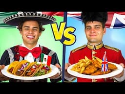 Mexico VS UK Food Swap Challenge