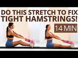 HAMSTRING STRETCHES to Loose Your Tight Hamstrings | Stretches for The Inflexible | Resistance Band