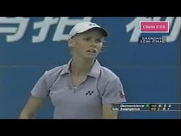 Elena Dementieva v. Ai Sugiyama 2003 Shanghai SF highlights