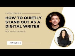 How to Quietly Stand Out as a Writer