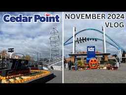 Cedar Point Vlog November 2024