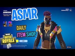 ASMR Fortnite NEW Arkon Skin! Daily Item Shop 🎮🎧 Relaxing Whispering 😴💤