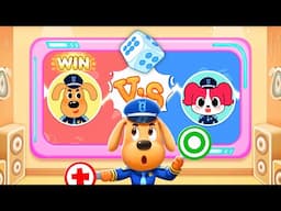 Sheriff Labrador Safety Contest #2 - Help Sheriff Labrador Defeat Sheriff Papillon! | BabyBus Games