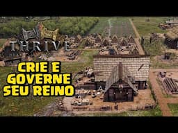 NOVO JOGO DE GERENCIAMENTO DE CIDADE - THRIVE: HEAVY LIES THE CROWN