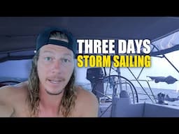 Crazy Offshore Solo Sail: 3 Days Battling Lightning and Storms! | Sailing Sunday Vlog. 264