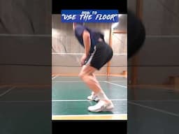 Watch how to jump using the ground force💯💪🏻🏸