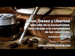 2024 11 04 Video Newsletter #5 Amor, Deseo y Libertad.