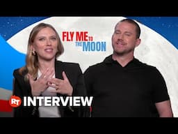 The ‘Fly Me to the Moon’ Cast Share First Impressions Over Moon Landing Set