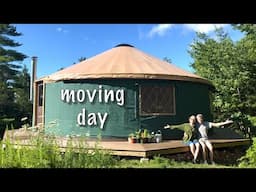 We just moved into our YURT (Vermont DIY off-grid home build)