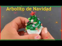 Como hacer un Arbolito de Navidad - Manualidades de Navidad