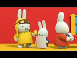 Miffy flies in a plane! | Miffy | Cartoons for kids