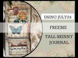 JULY24 FREEBIE. (Process video) TALL Skinny Journal from Amazon Packaging