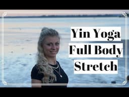 Yin Yoga bei Sonnenuntergang am Strand - Full Body Stretch, Stress Relief & Presence in the Moment