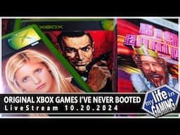 Original Xbox Games I've Never Booted :: LIVE STREAM