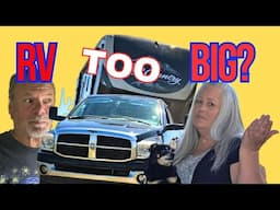 Mistake Buying This Size RV? | Is Our 5th Wheel Too Big For Camping In Nature RV Living Off Grid