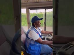 Ayawaso West MP Hon. Lydia Seyram Alhassan gives UG students a treat as she drives shuttle on campus