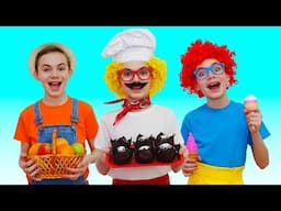 The Muffin Man Song - Version For Children | Nick and Poli Nursery Rhymes & Kid Song