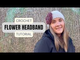 Crochet Expert Shares Her Top Tips for a Perfect Flower Ear Warmer | Step-by-Step Tutorial