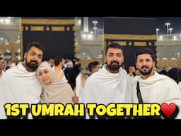 Our 1st Umrah Completed Alhamdulillah 😭❤️ || Jawad Ki Tind Hogayi 🥹