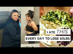 The 3 plant based foods I ate every day to lose 60lbs. And you should too.