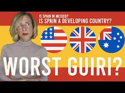 Answering the web's most asked questions about Spain | USA, AUSTRALIA vs THE UK