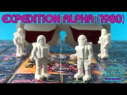 Expedition Alpha (1980) by Parker Brothers - Sci-Fi Space Exploration Vintage Board Game Review