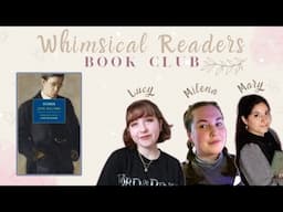 Stoner - Live Discussion ✨ Whimsical Readers Book Club 🌸