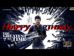 Thalapathy Vijay 50th Birthday Special Mashup 2024 | Happy Birthday GOAT | Hukum | YUKESH Editzzz