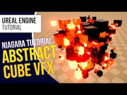 UE5 l Abstract Sci Fi Cube Effect using Niagara System l VFX Tutorial l Unreal Engine 5