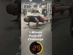 Dr. Gene James- 1-Minute Push-Up Challenge #fitover60