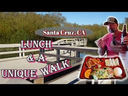 Lunch & a unique walk| Lenny's adventure loop| Santa Cruz, CA