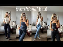 NEW IN TRANSITIONAL HAUL | ABERCROMBIE, H&M, MASSIMO DUTTI, SEZANE, COS