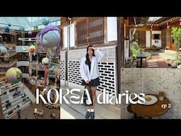 KOREA DIARIES EP 02 | exploring seoul, starfield library, local cafes & shopping in gangnam