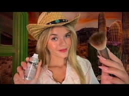 ASMR Getting You Ready On Set: Wild West Movie 🌵🏜️🐍 (cowgirl accent roleplay)