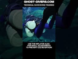 SEEMS OBVIOUS BUT IT'S NOT! #ghostdiversvideos #cavediving #sidemount #technicaldiving #techdiving