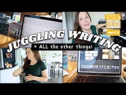 Trying to write while also marketing a new release, baby appts, etc (VLOG) The Butter Book: Part 5