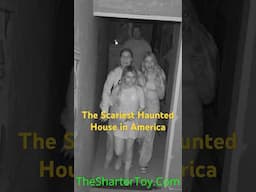 Is this the Scariest Haunted House in America? #Shorts