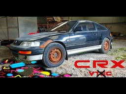 Restoration Of An 80's Icon - Honda CR-X