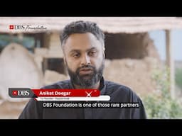 CEO and co-founder of Haqdarshak Aniket Doegar shares what makes DBS Foundation a "rare partner"