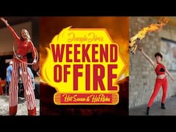 Hot Sauce, Muscle Cars and Sizzling Performers at Jungle Jim’s WEEKEND of FIRE 2024